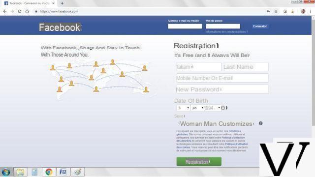 How to create a Facebook account?