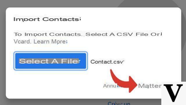 How to import your contacts into Gmail?