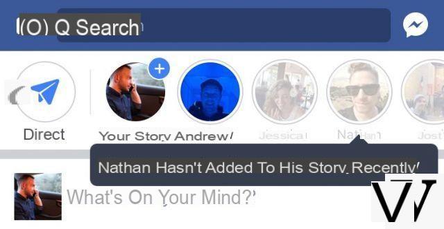 Facebook: Stories do not interest anyone, a hide-and-seek is applied
