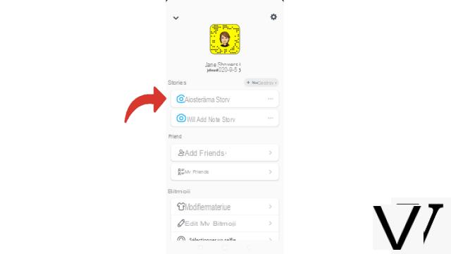 ¿Cómo publicar una historia en Snapchat?