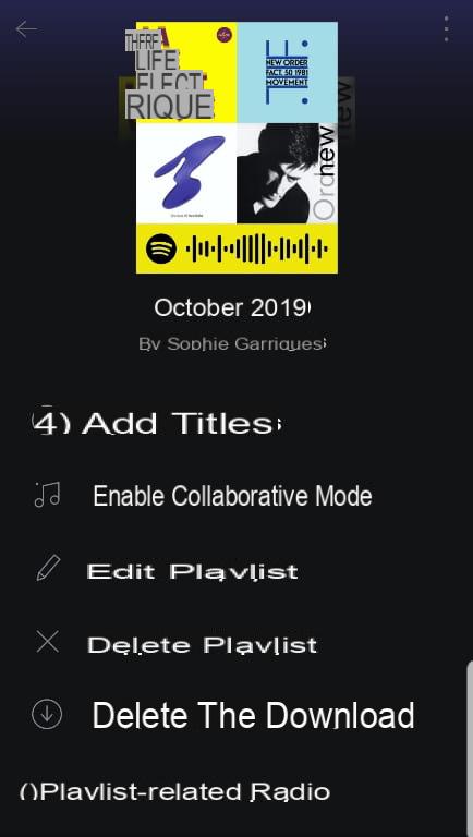 Create a collaborative playlist on Spotify