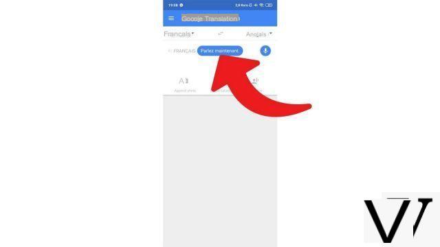 How to translate a voice input with Google Translate?