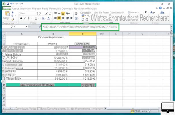 ¿Cómo usar la función SI en Excel?