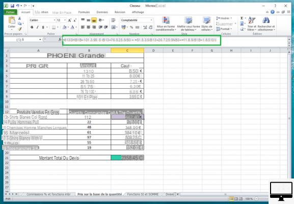 ¿Cómo usar la función SI en Excel?