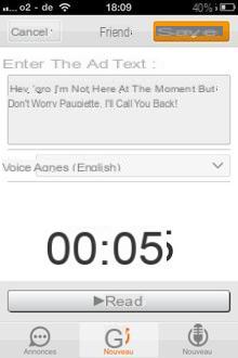 En Voicefeed: un contestador automático de iPhone personalizado según la persona que llama