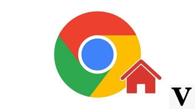 Como alterar a página inicial do Google Chrome?