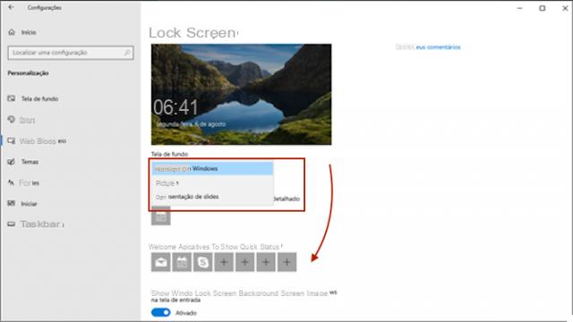 Comment activer l'écran de verrouillage sur Windows 10 -