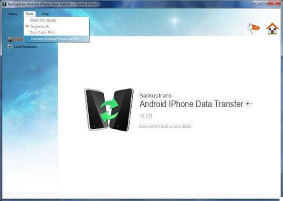 Transferir fotos desde la computadora a Android -