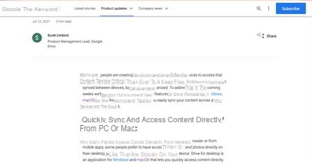 Utilice Google Drive en PC y Mac