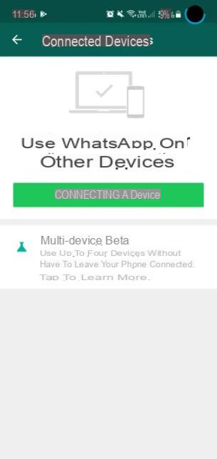 WhatsApp: o modo multi-dispositivo está aqui, como instalá-lo (em beta)?