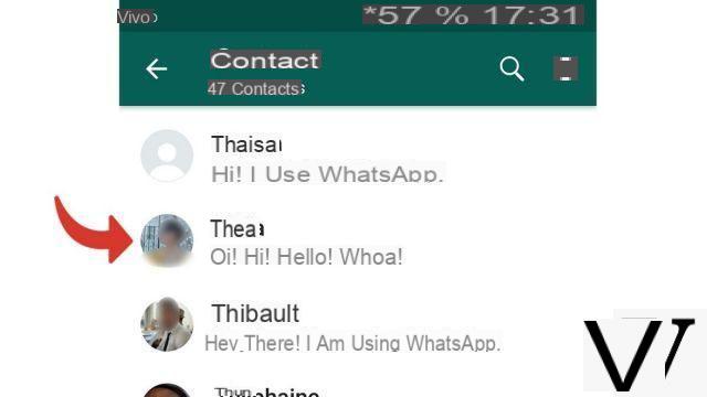 ¿Cómo borrar un contacto en WhatsApp?