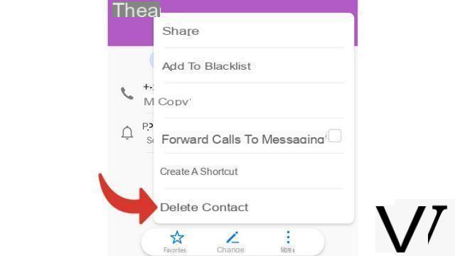 How to delete a contact on WhatsApp?