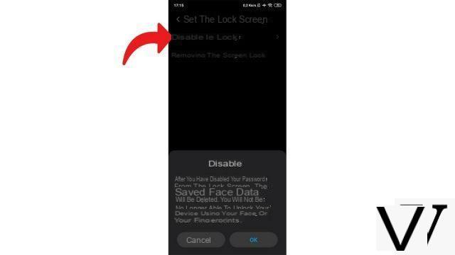 How to deactivate the unlock code on your Android smartphone?