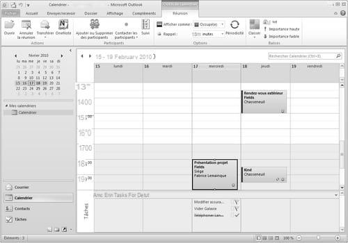 Outlook - Schedule a meeting with other people