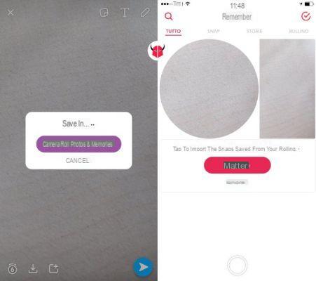 Salve fotos e vídeos do SnapChat no iPhone e Android -