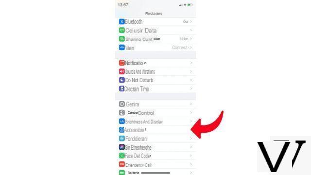 Como ativar o flash ao receber uma notificação no seu iPhone?