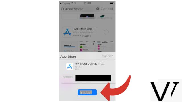 How to install an application on my iPhone?